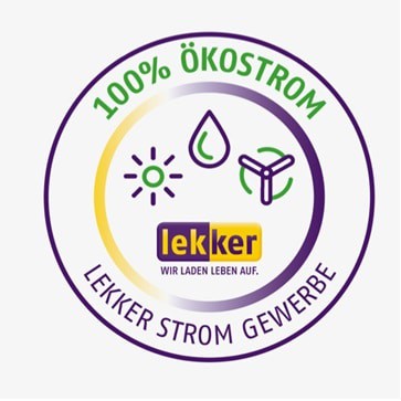 Siegel 100 % Ökostrom